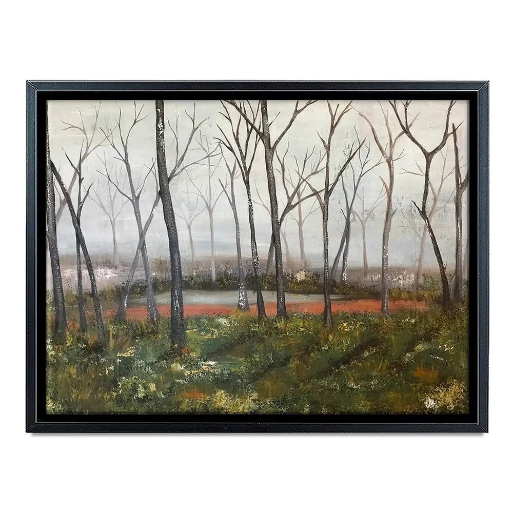 Misty Woods Canvas Print Misty Woods Canvas Print wall art product Jade Reynolds
