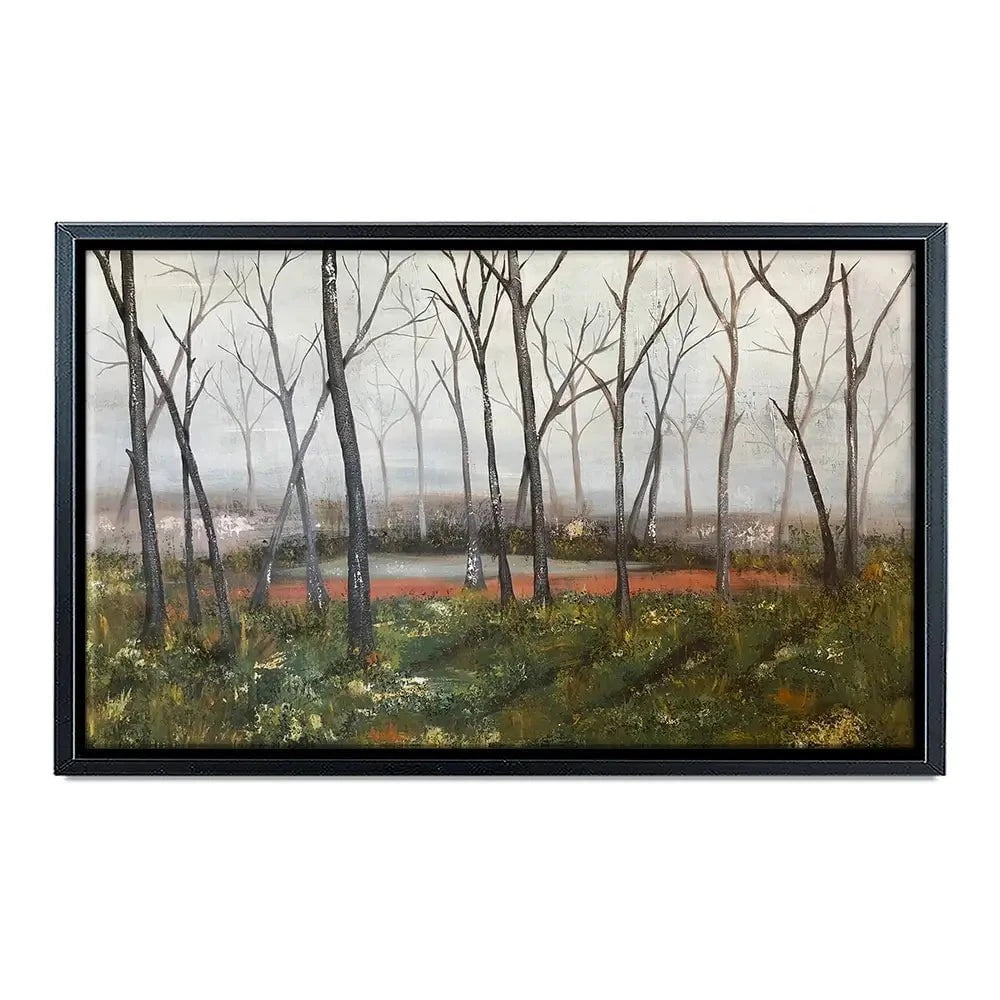 Misty Woods Canvas Print Misty Woods Canvas Print wall art product Jade Reynolds