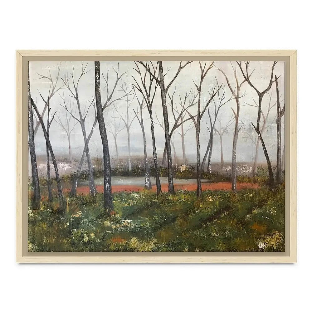 Misty Woods Canvas Print Misty Woods Canvas Print wall art product Jade Reynolds