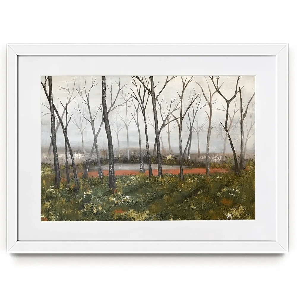 Misty Woods Framed Art Print Misty Woods Framed Art Print wall art product Jade Reynolds