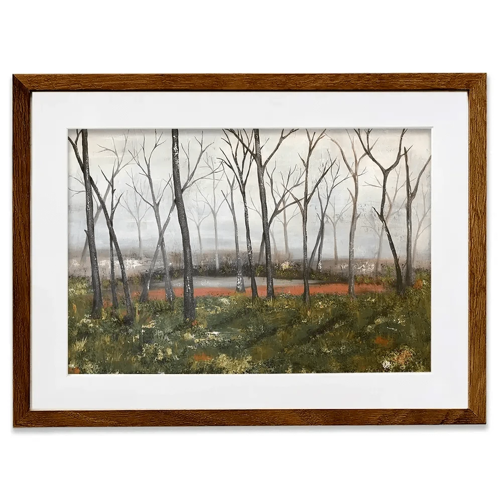 Misty Woods Framed Art Print Misty Woods Framed Art Print wall art product Jade Reynolds
