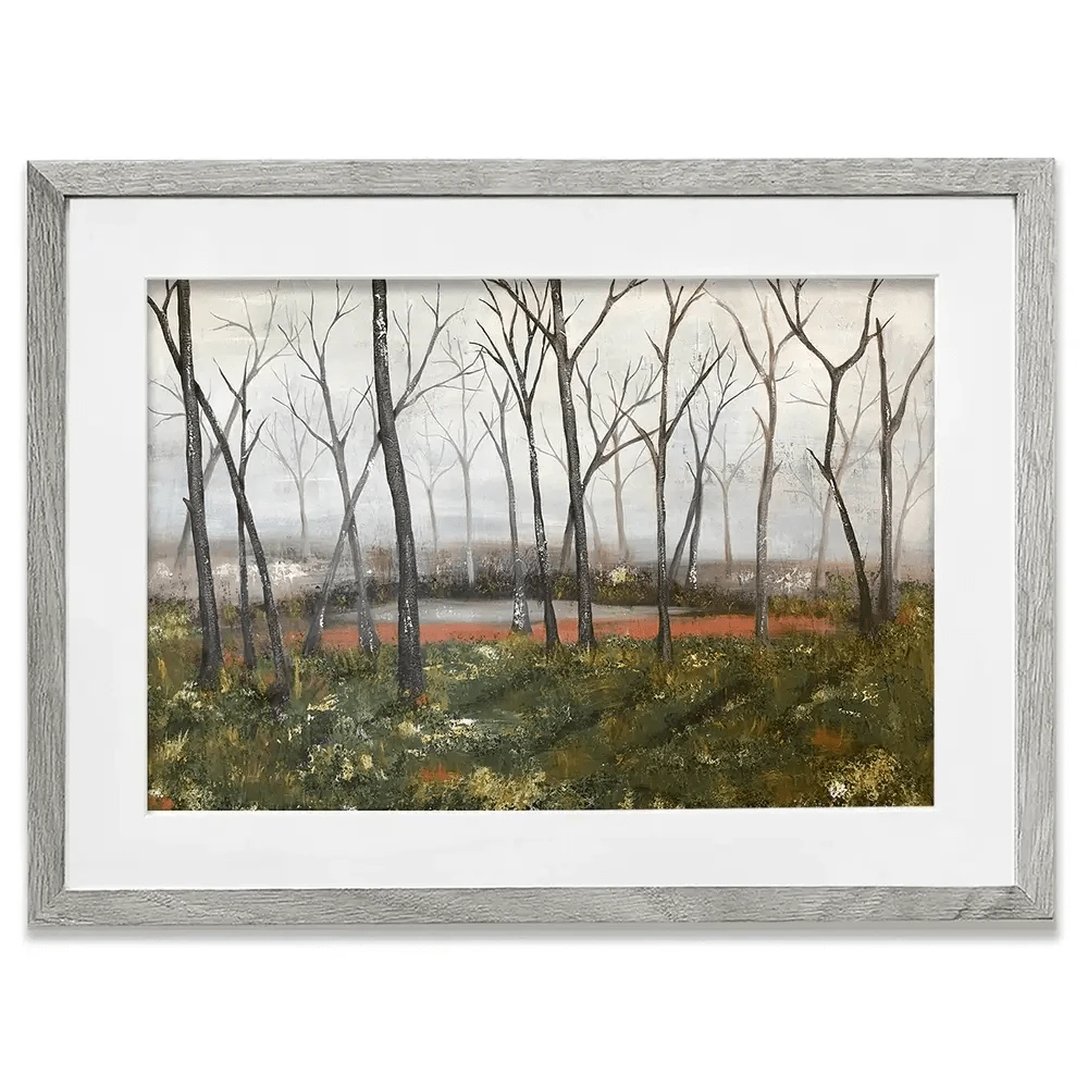 Misty Woods Framed Art Print Misty Woods Framed Art Print wall art product Jade Reynolds