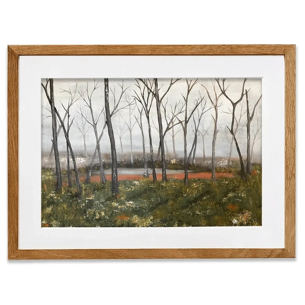 Misty Woods Framed Art Print Misty Woods Framed Art Print wall art product Jade Reynolds