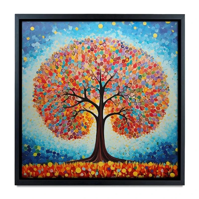 Modern Colourful Tree Of Life Canvas Print Modern Colourful Tree Of Life Canvas Print wall art product Gina Kelly - Independent