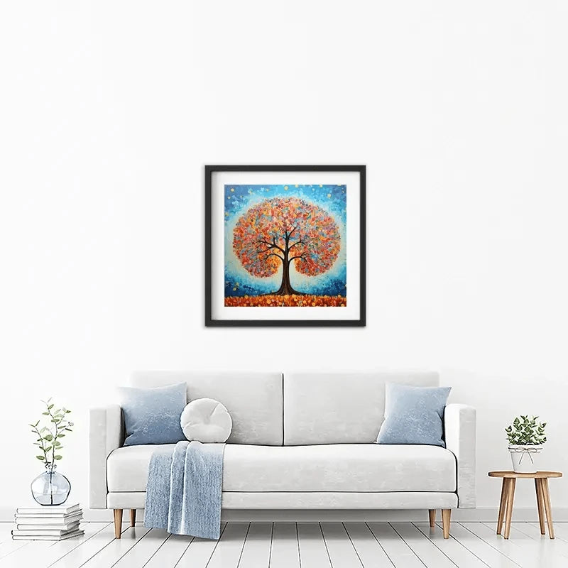 Modern Colourful Tree Of Life Framed Art Print Modern Colourful Tree Of Life Framed Art Print wall art product Gina Kelly - Independent