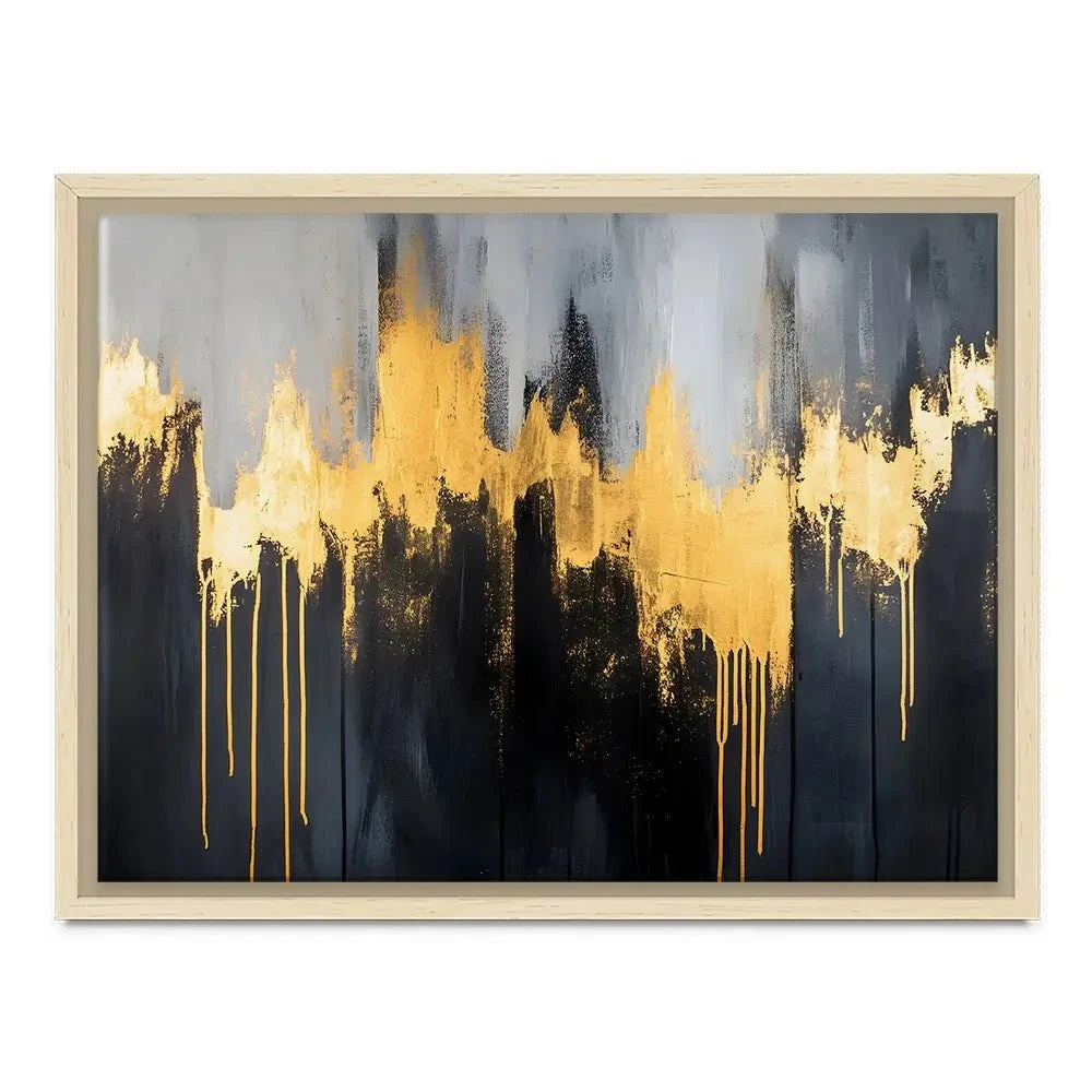Modern Gold Canvas Print Modern Gold Canvas Print wall art product Franklyn Gregory - Independent