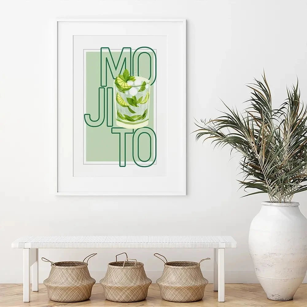 Mojito Framed Art Print Mojito Framed Art Print wall art product Art Print Shop
