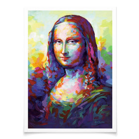 Mona Lisa Art Print wall art product Leon Devenice