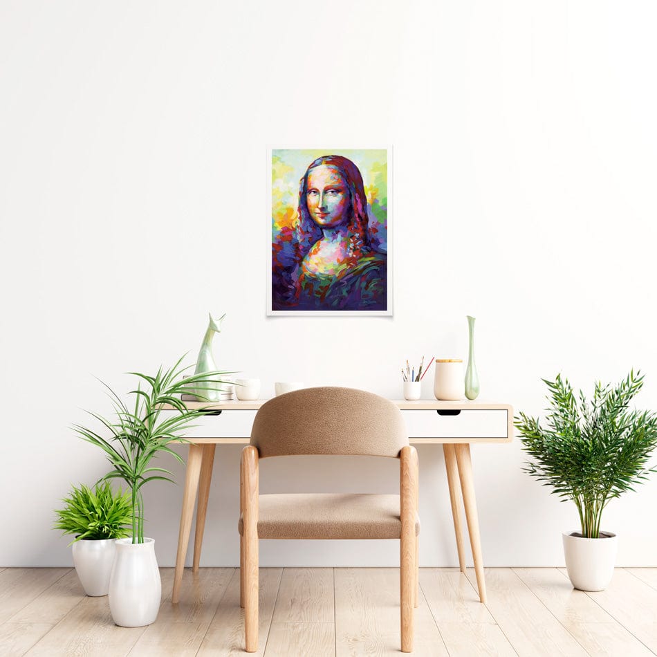 Mona Lisa Art Print wall art product Leon Devenice