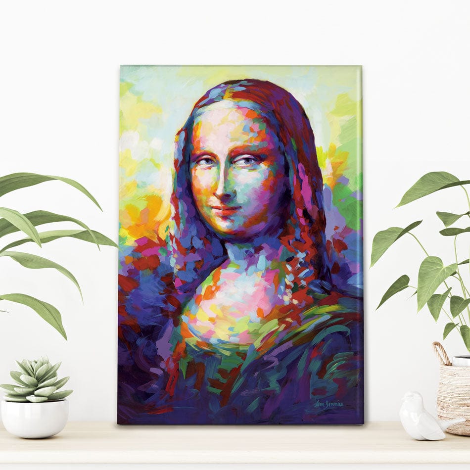 Mona Lisa Canvas Print wall art product Leon Devenice