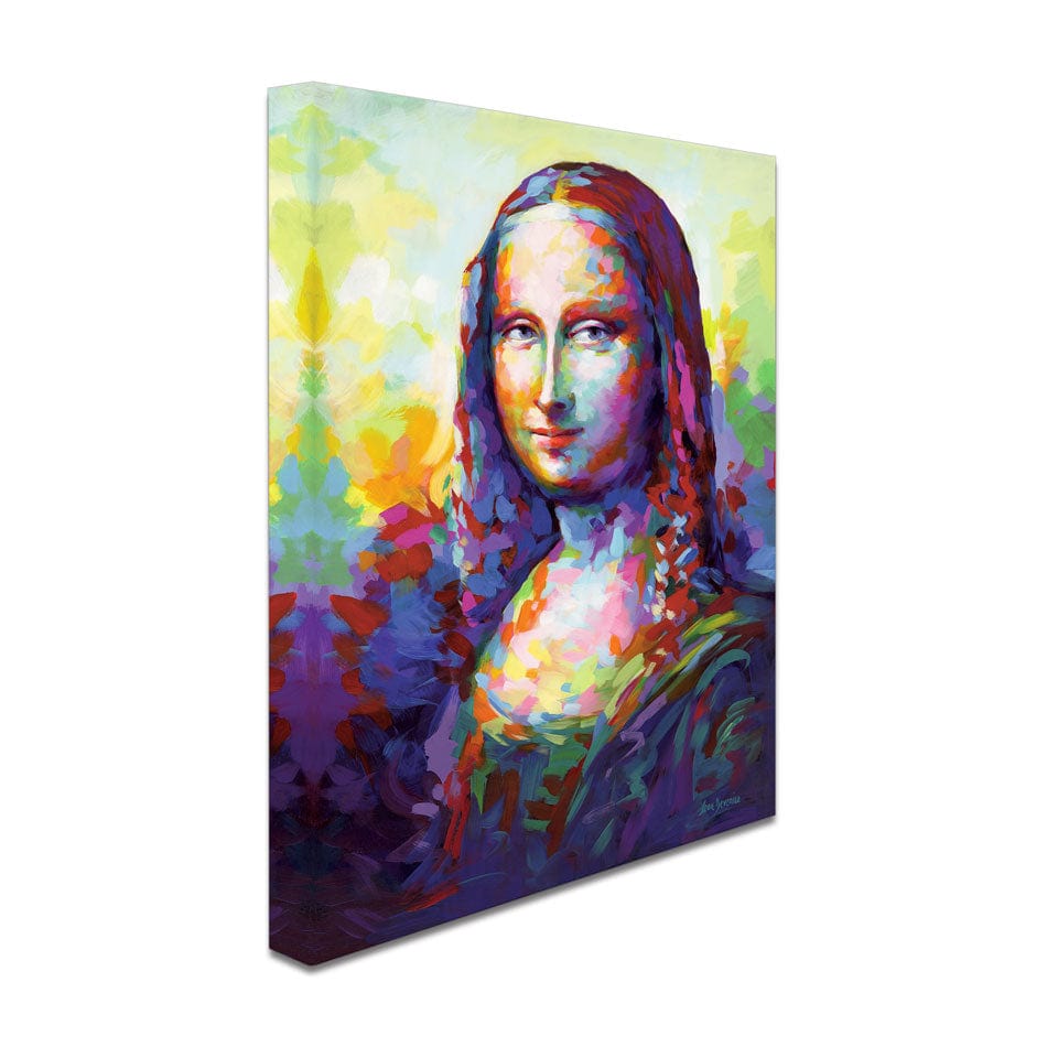 Mona Lisa Canvas Print wall art product Leon Devenice