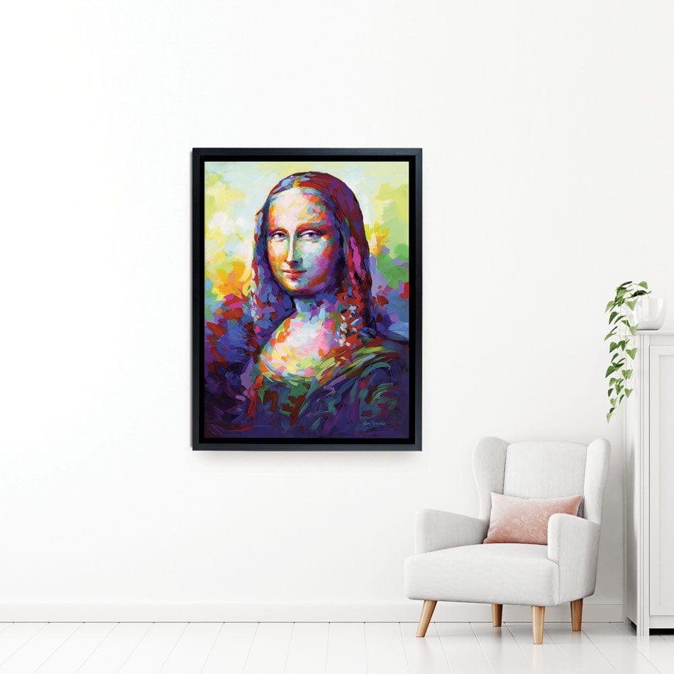 Mona Lisa Canvas Print wall art product Leon Devenice