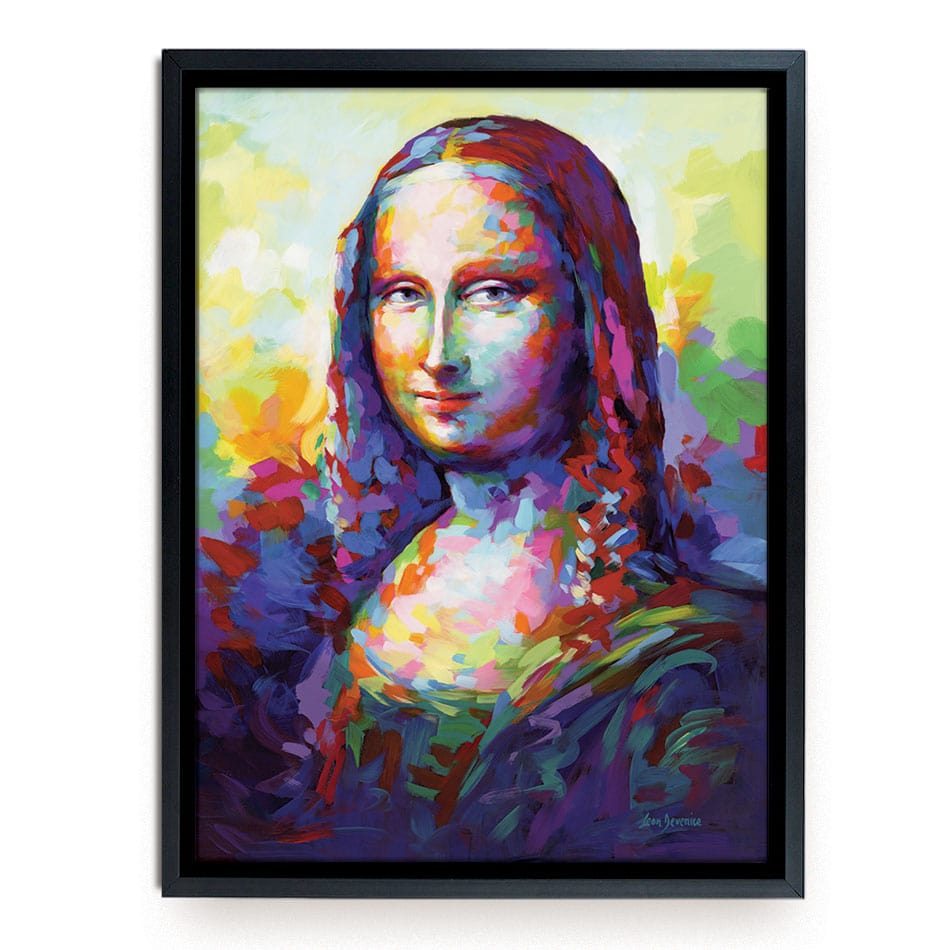 Mona Lisa Canvas Print wall art product Leon Devenice