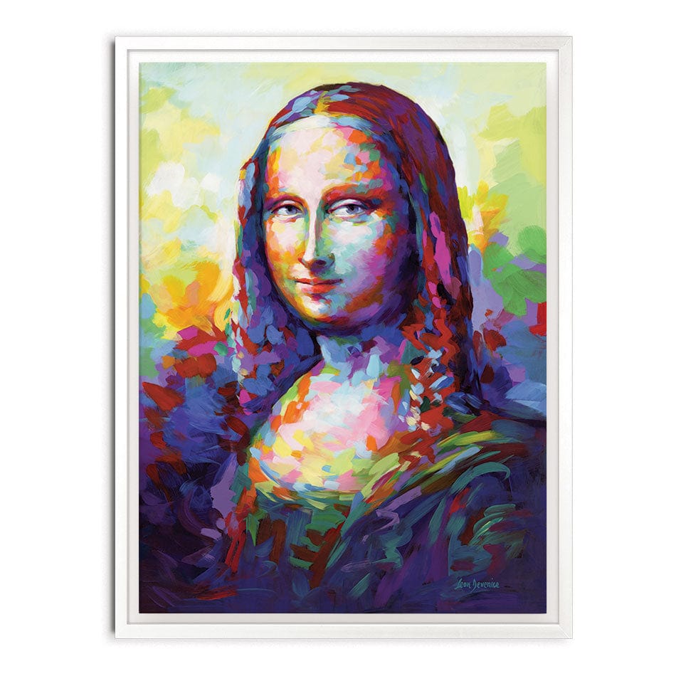 Mona Lisa Canvas Print wall art product Leon Devenice