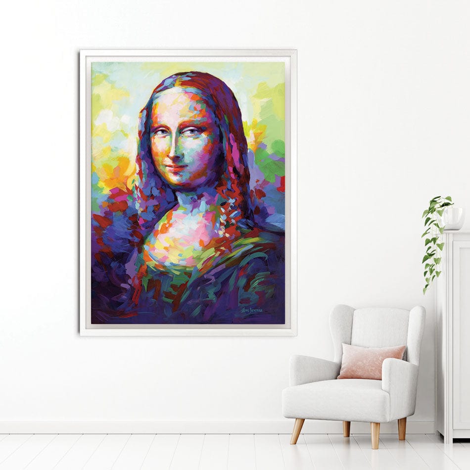 Mona Lisa Canvas Print wall art product Leon Devenice