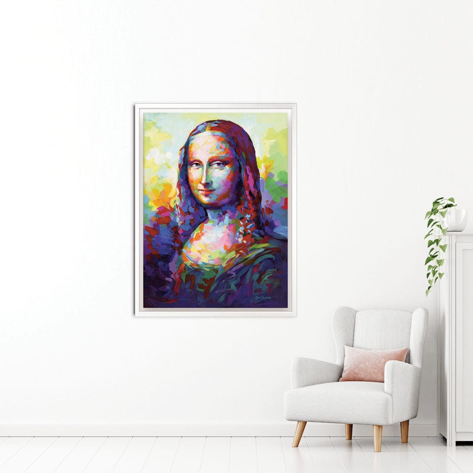 Mona Lisa Canvas Print wall art product Leon Devenice