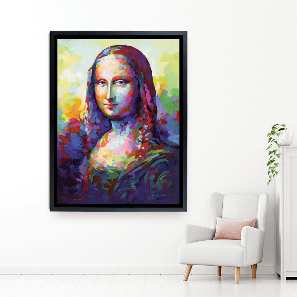 Mona Lisa Canvas Print wall art product Leon Devenice