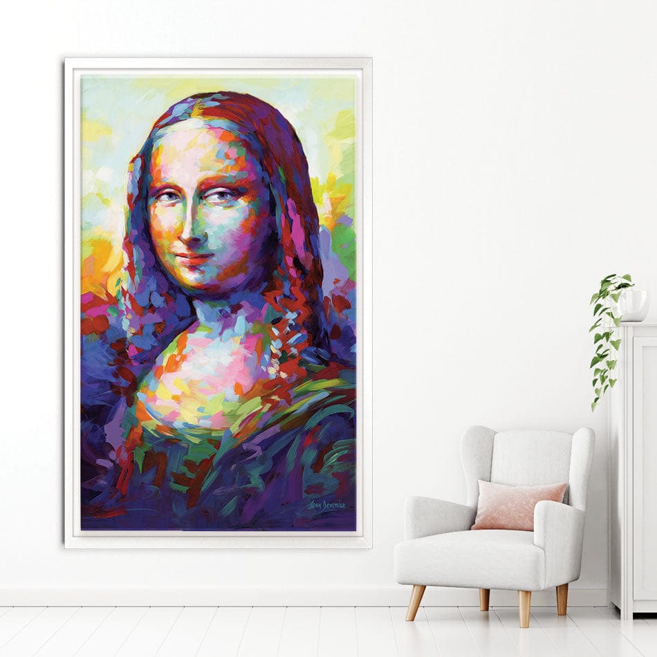 Mona Lisa Canvas Print wall art product Leon Devenice