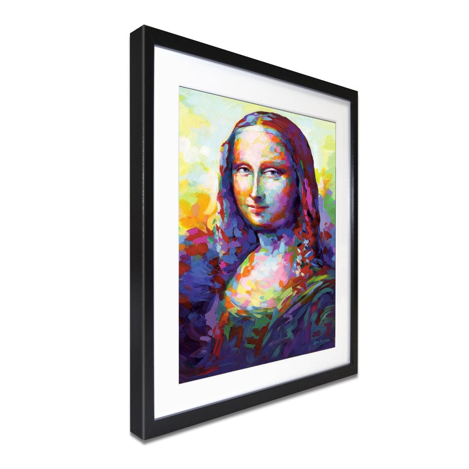Mona Lisa Framed Art Print wall art product Leon Devenice