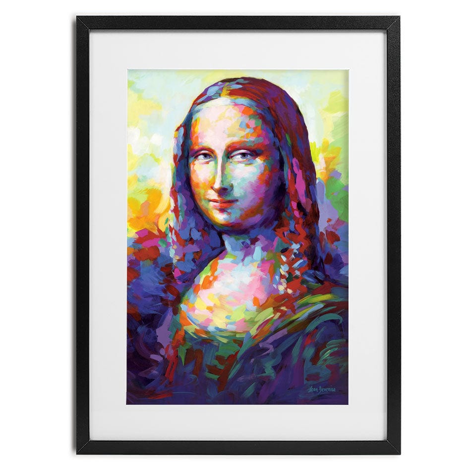 Mona Lisa Framed Art Print wall art product Leon Devenice