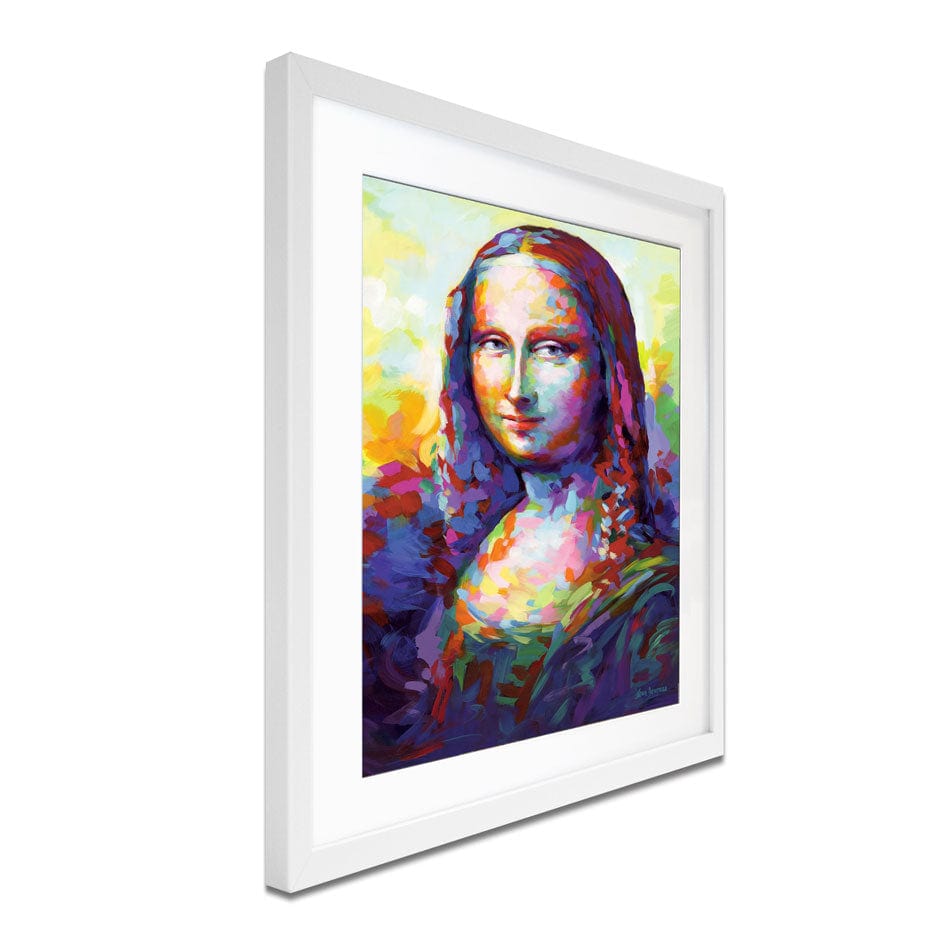 Mona Lisa Framed Art Print wall art product Leon Devenice