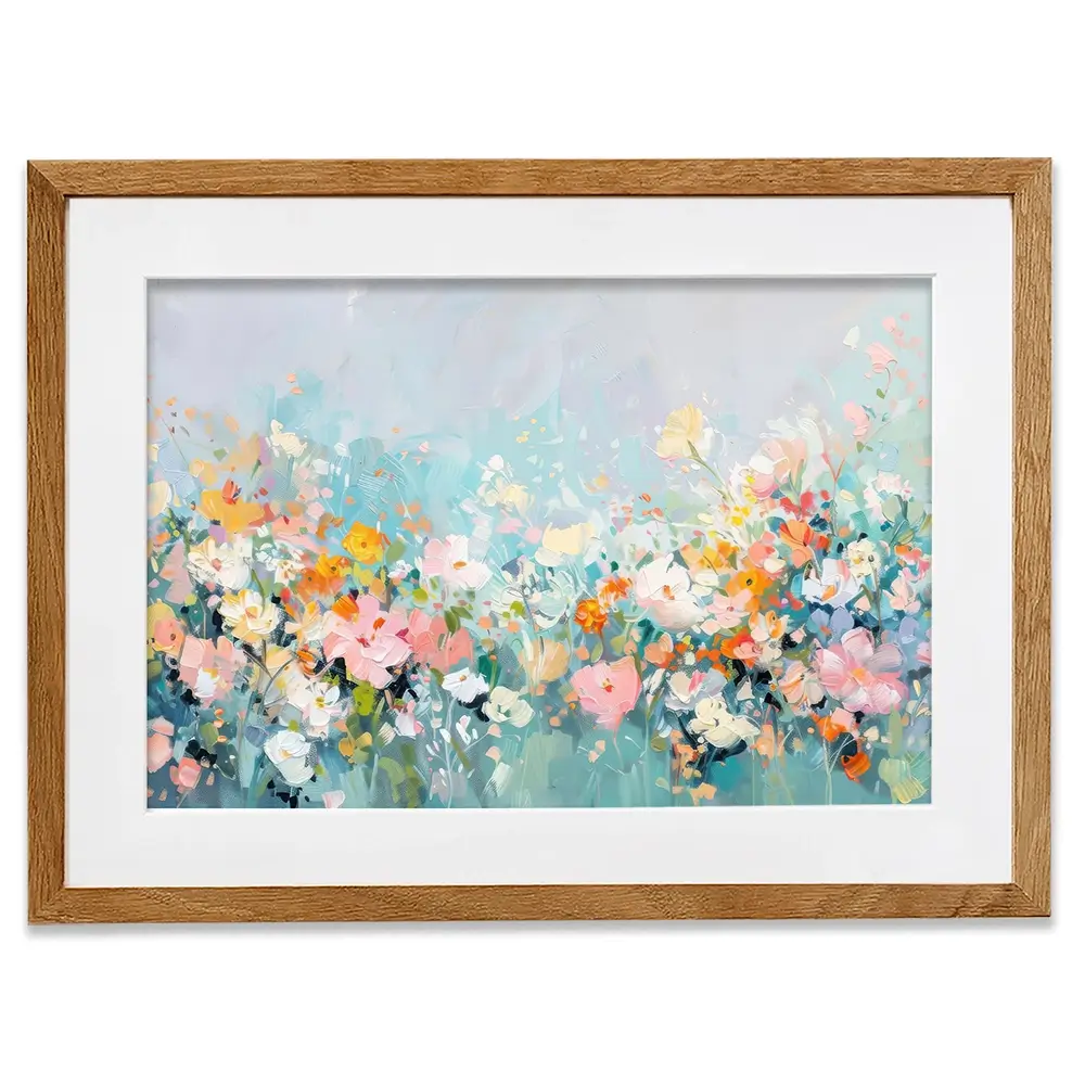 Monet Garden Framed Art Print Monet Garden Framed Art Print wall art product Creative Studio - Independent