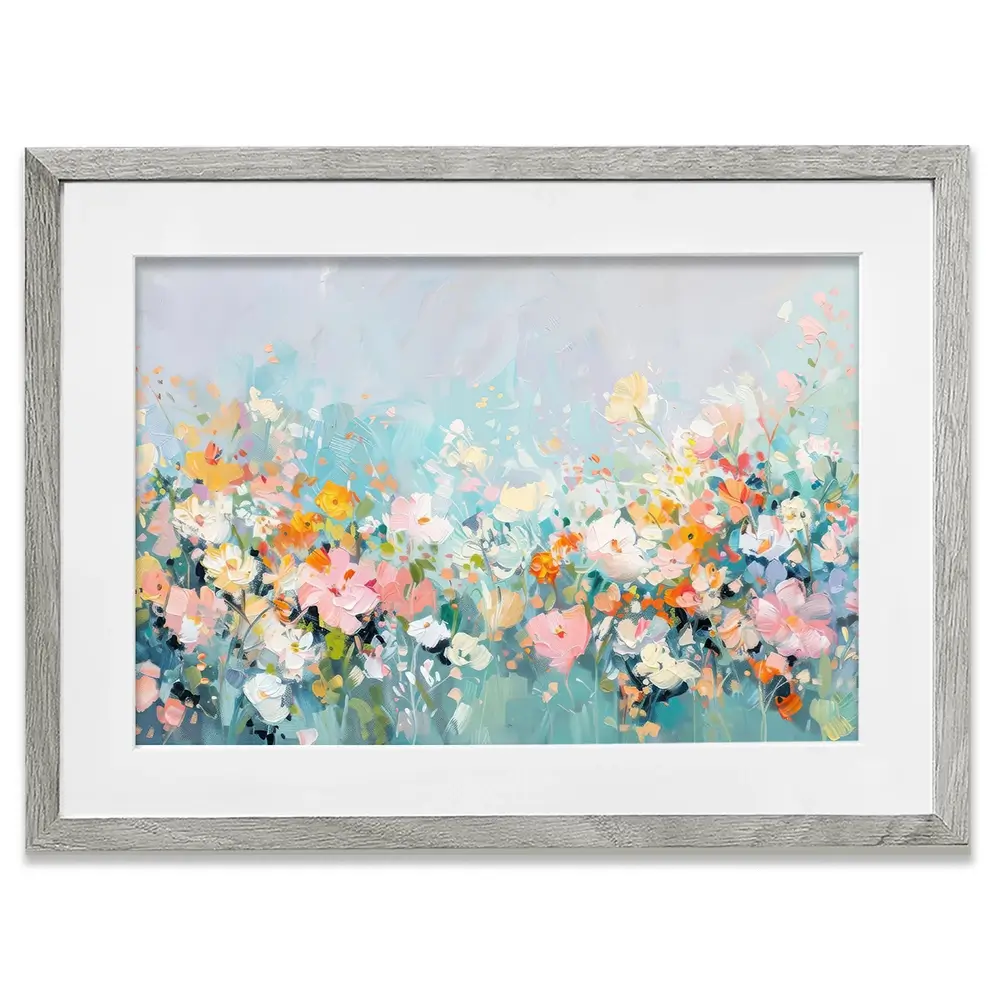 Monet Garden Framed Art Print Monet Garden Framed Art Print wall art product Creative Studio - Independent