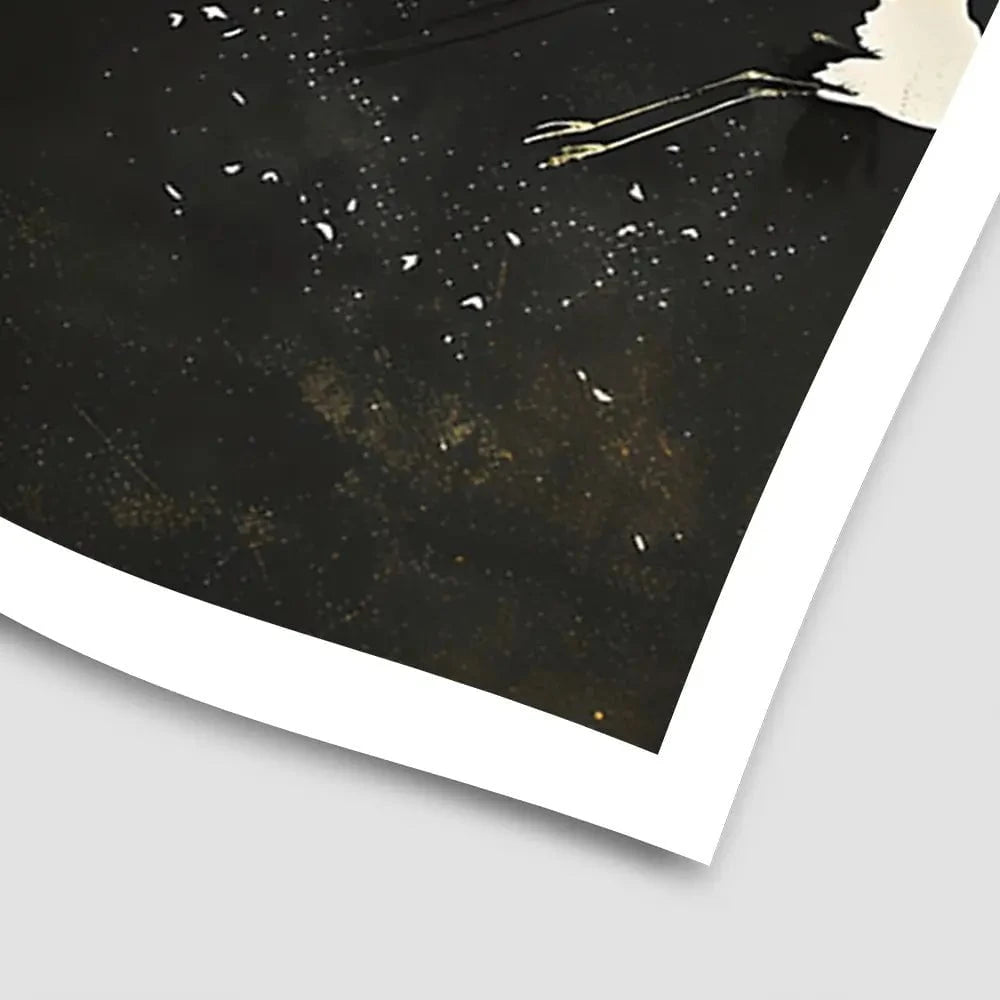Monotone Cranes Art Print Monotone Cranes Art Print wall art product Creative Studio - Independent