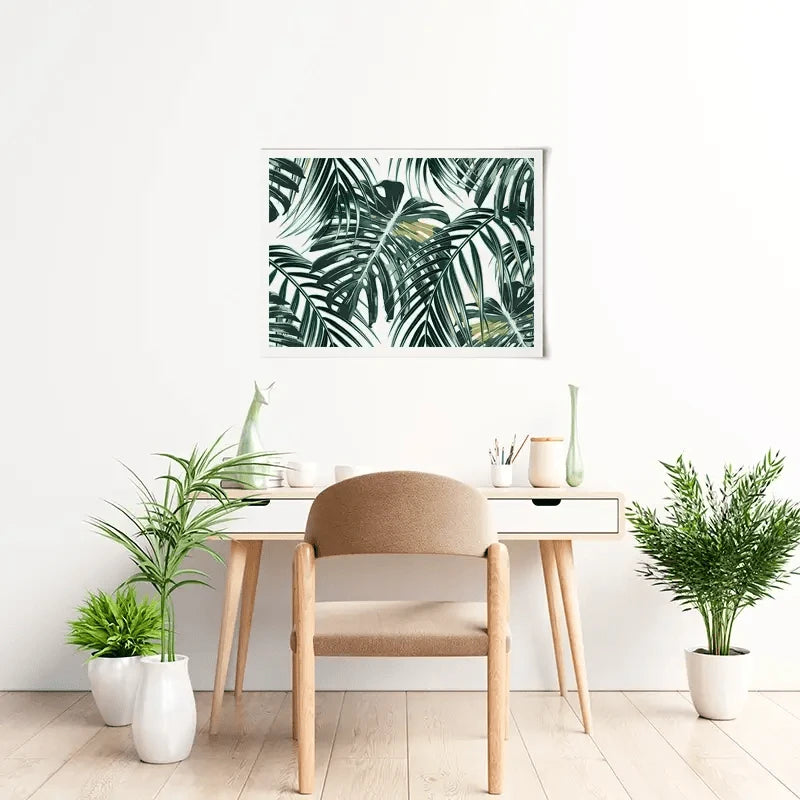 Monstera Leaves 2 Art Print Monstera Leaves 2 Art Print wall art product NataliaKo / Shutterstock