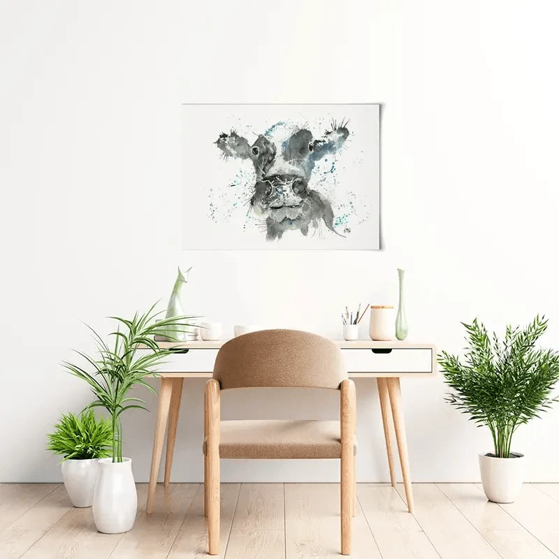 Moo Art Print Moo Art Print wall art product Jamie Taylor