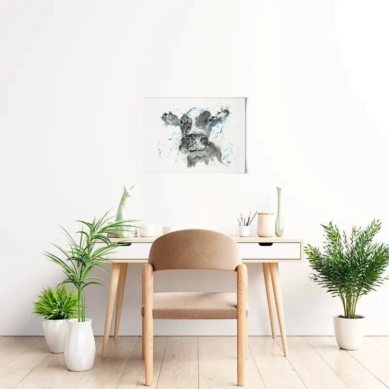 Moo Art Print Moo Art Print wall art product Jamie Taylor