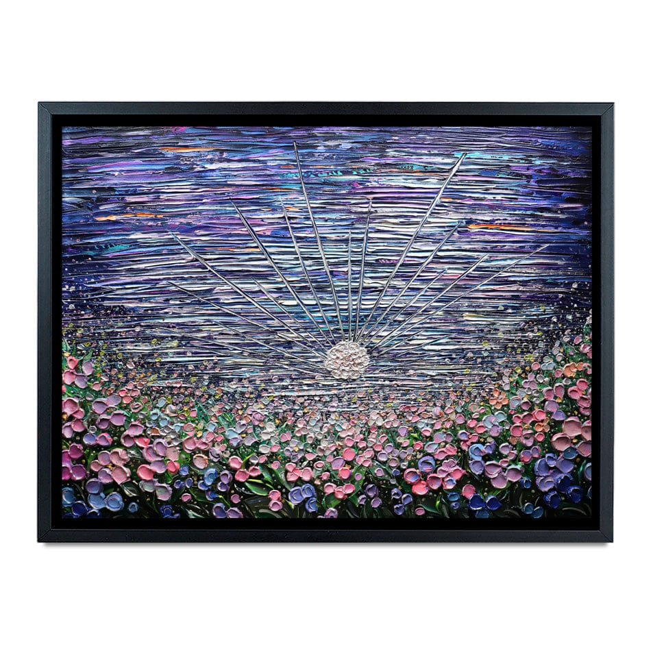 Moon Flower Canvas Print wall art product Expression By Nada