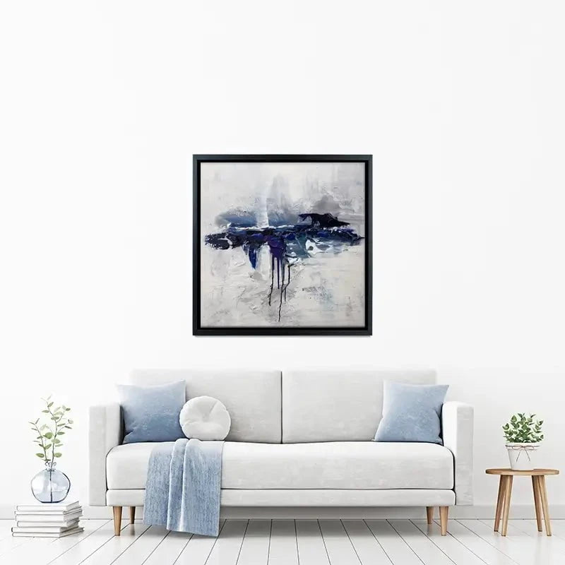 Moon Ocean Canvas Print Moon Ocean Canvas Print wall art product Osnat Tzadok