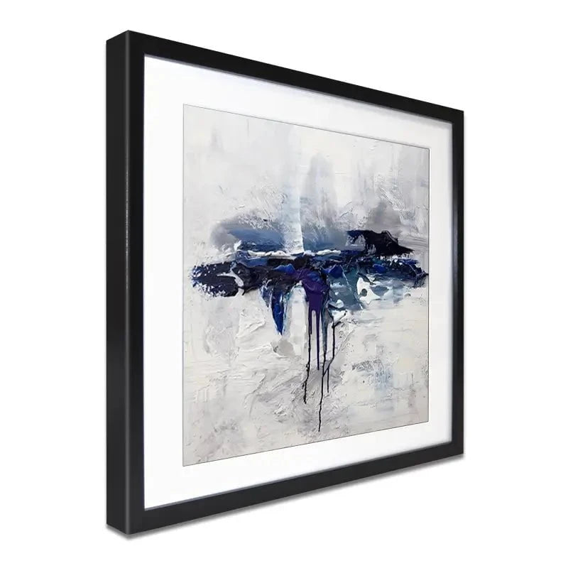 Moon Ocean Framed Art Print Moon Ocean Framed Art Print wall art product Osnat Tzadok