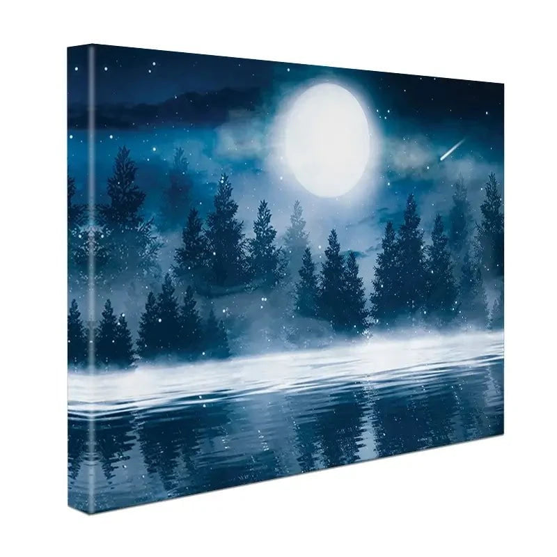 Moonlight Canvas Print Moonlight Canvas Print wall art product Mia Stendal / Shutterstock
