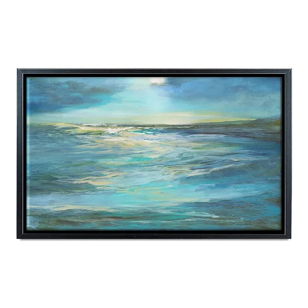 Moonlight Reef Canvas Print Moonlight Reef Canvas Print wall art product Sheila Finch