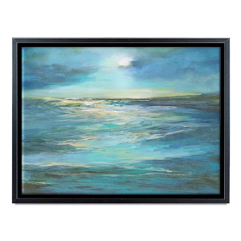 Moonlight Reef Canvas Print Moonlight Reef Canvas Print wall art product Sheila Finch