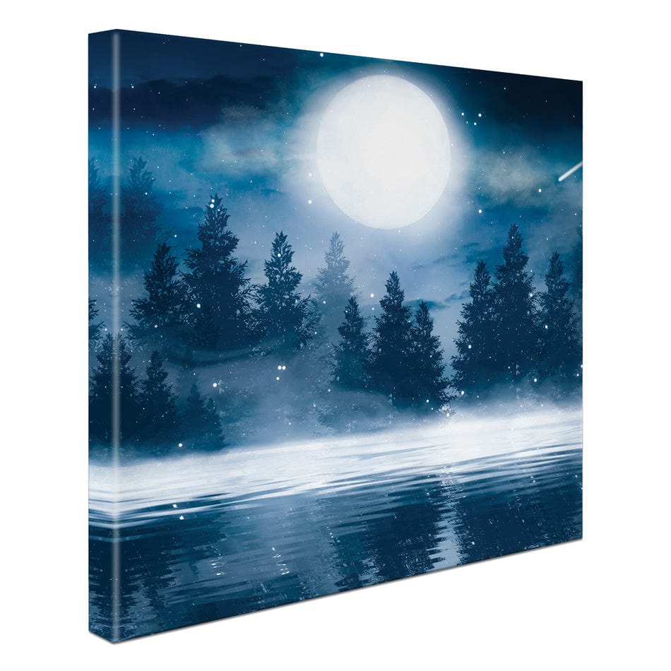 Moonlight Square Canvas Print wall art product Mia Stendal / Shutterstock