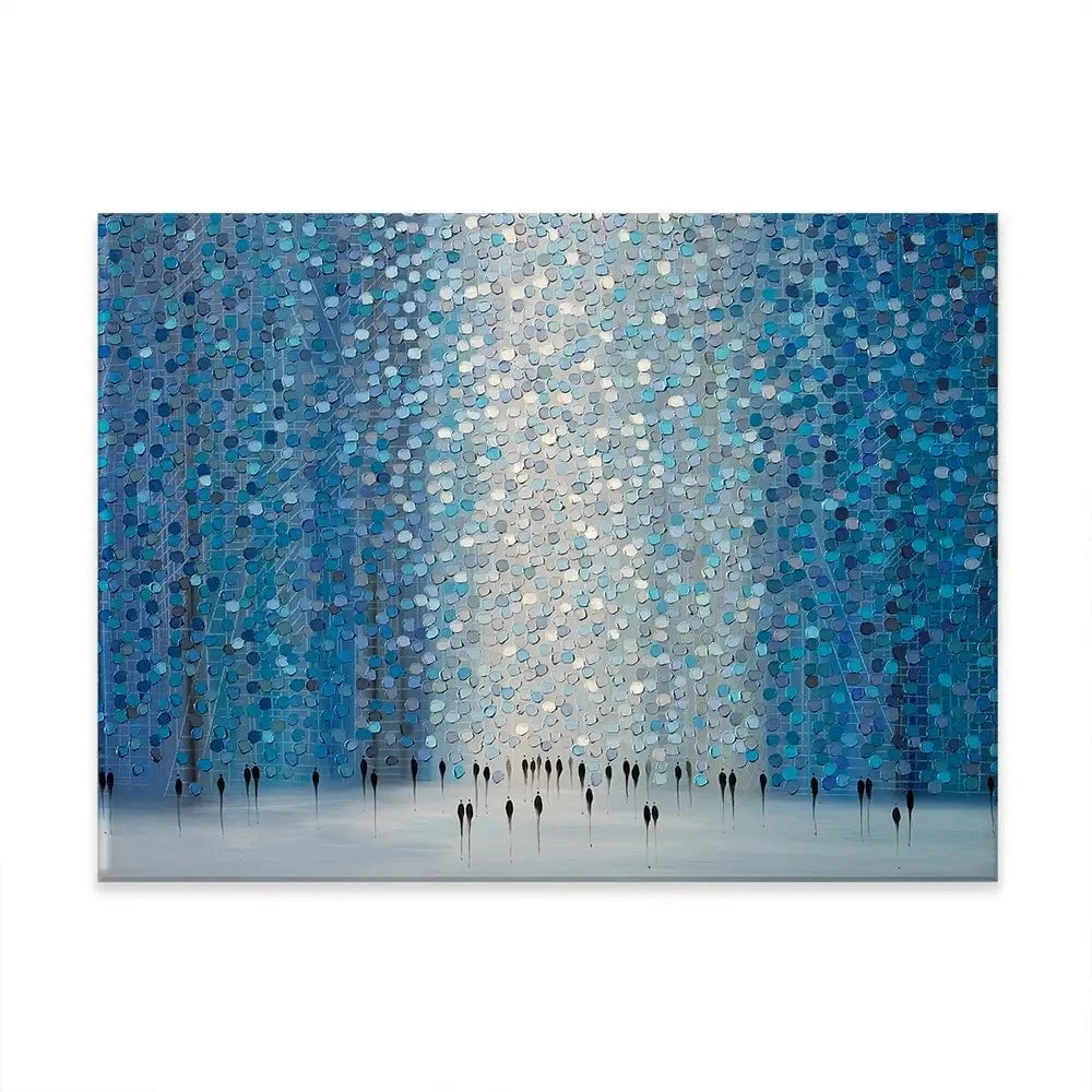 Moonlight Walk Canvas Print Moonlight Walk Canvas Print wall art product Ekaterina Ermilkina