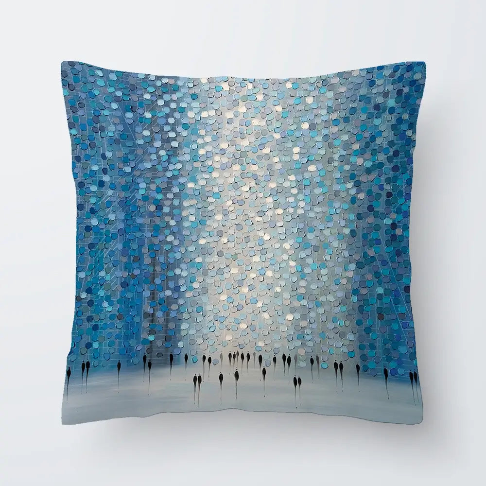Moonlight Walk Cushion Moonlight Walk Cushion wall art product Art Print Shop