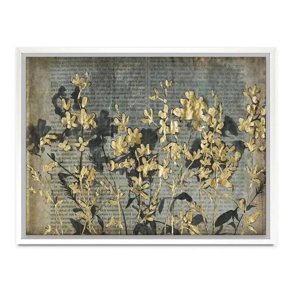Moonlit Flower Field Canvas Print Moonlit Flower Field Canvas Print wall art product Jennifer Goldberger