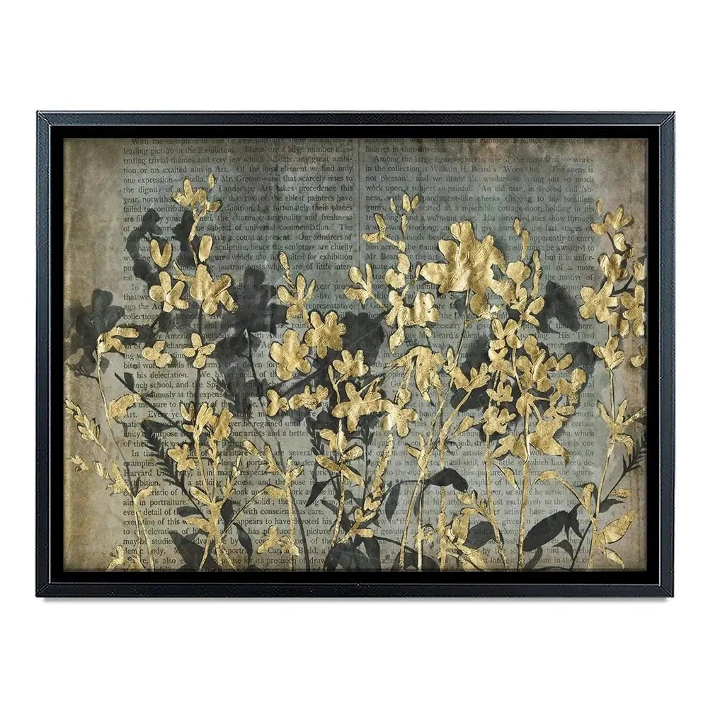 Moonlit Flower Field Canvas Print Moonlit Flower Field Canvas Print wall art product Jennifer Goldberger