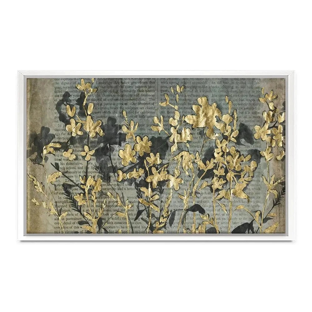 Moonlit Flower Field Canvas Print Moonlit Flower Field Canvas Print wall art product Jennifer Goldberger