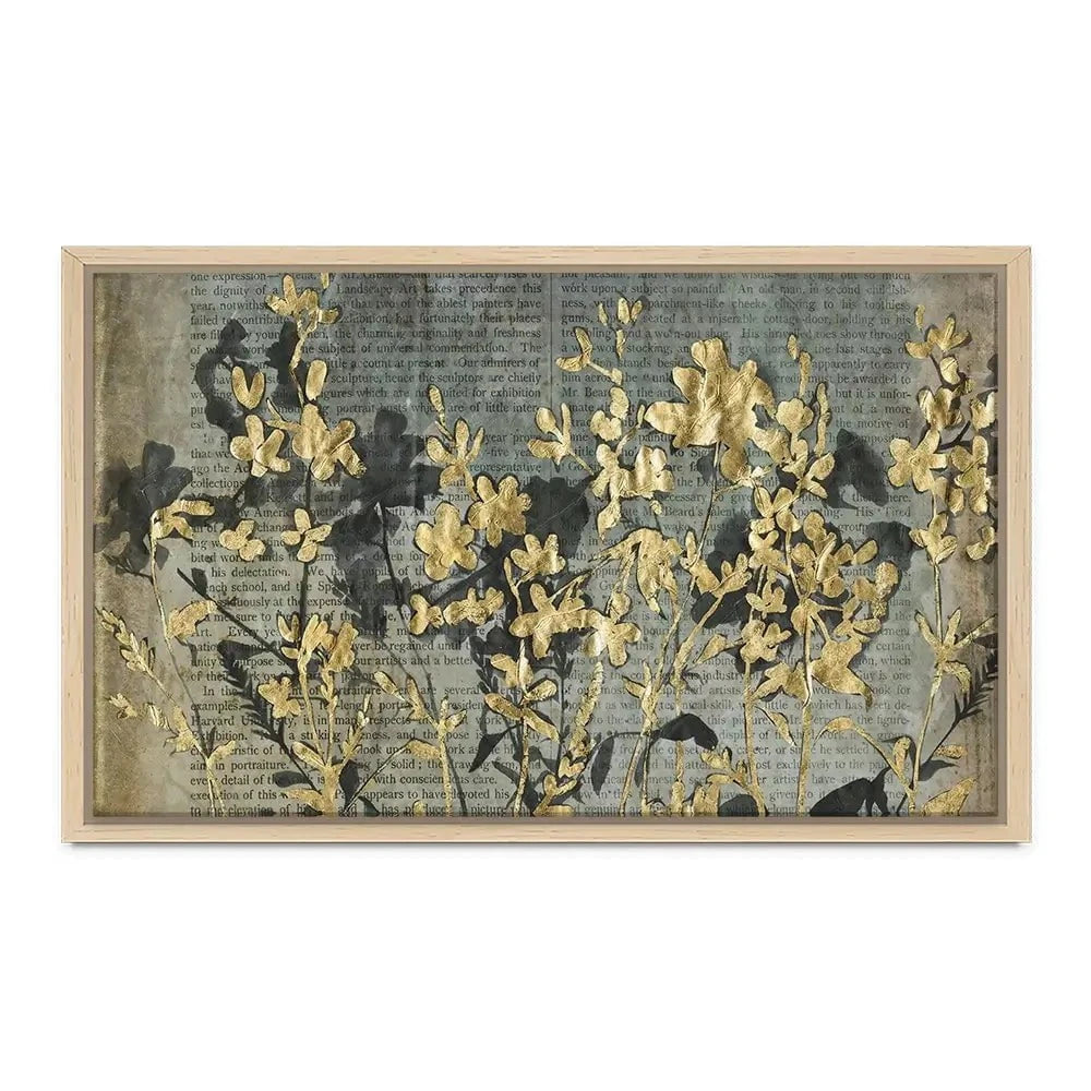 Moonlit Flower Field Canvas Print Moonlit Flower Field Canvas Print wall art product Jennifer Goldberger