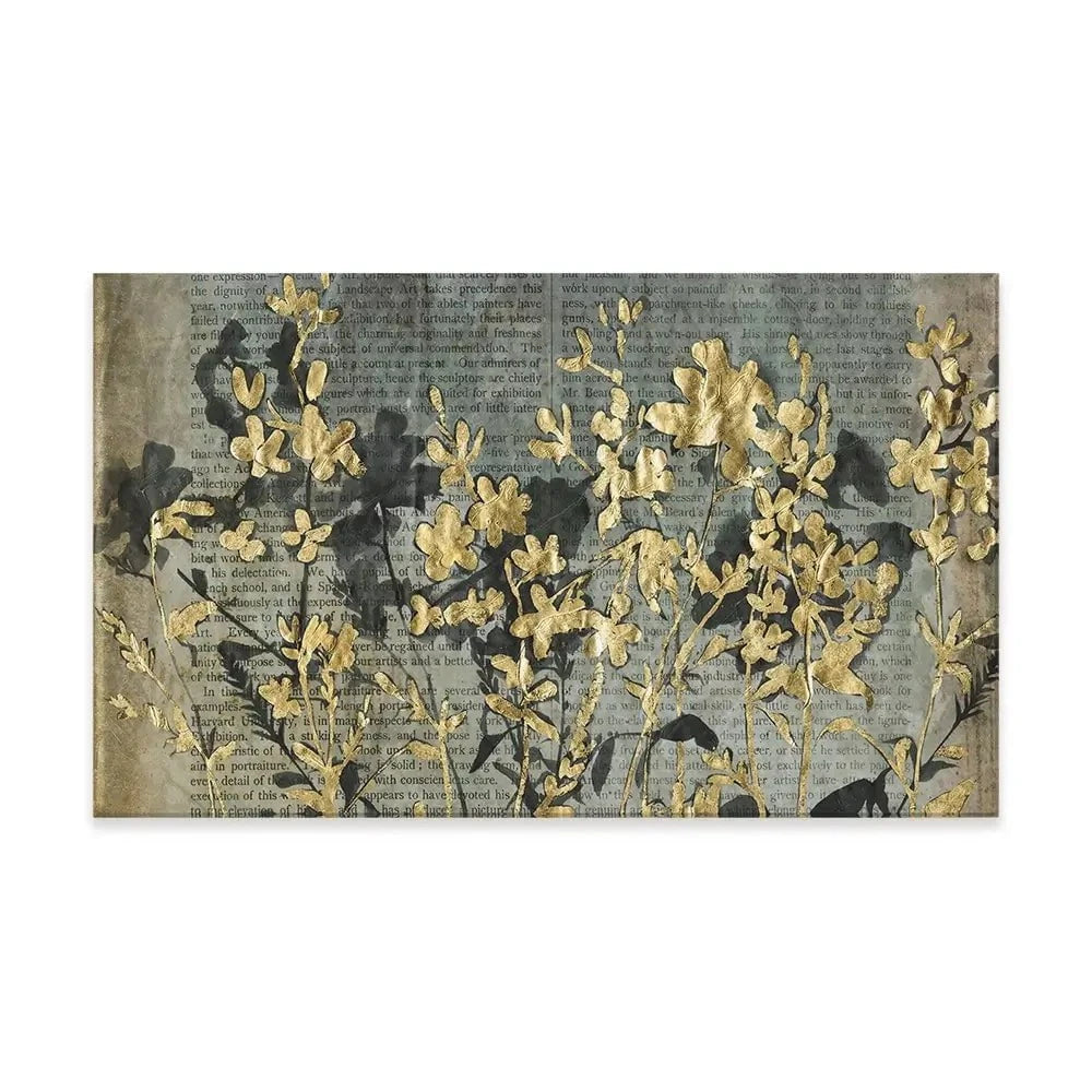 Moonlit Flower Field Canvas Print Moonlit Flower Field Canvas Print wall art product Jennifer Goldberger