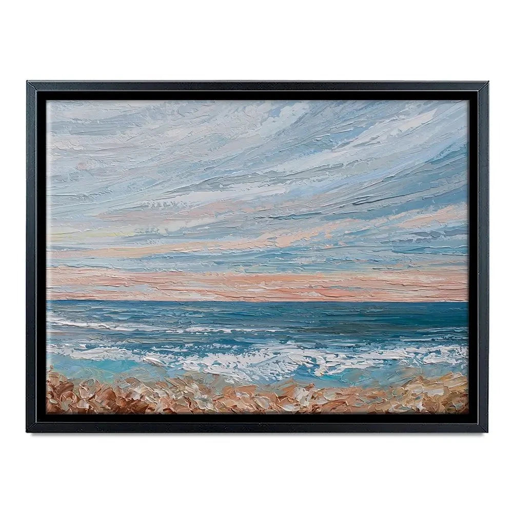 Morning Beach Canvas Print Morning Beach Canvas Print wall art product Olga Tkachyk