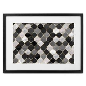 Morrocan Framed Art Print Morrocan Framed Art Print wall art product Sarah Manovski