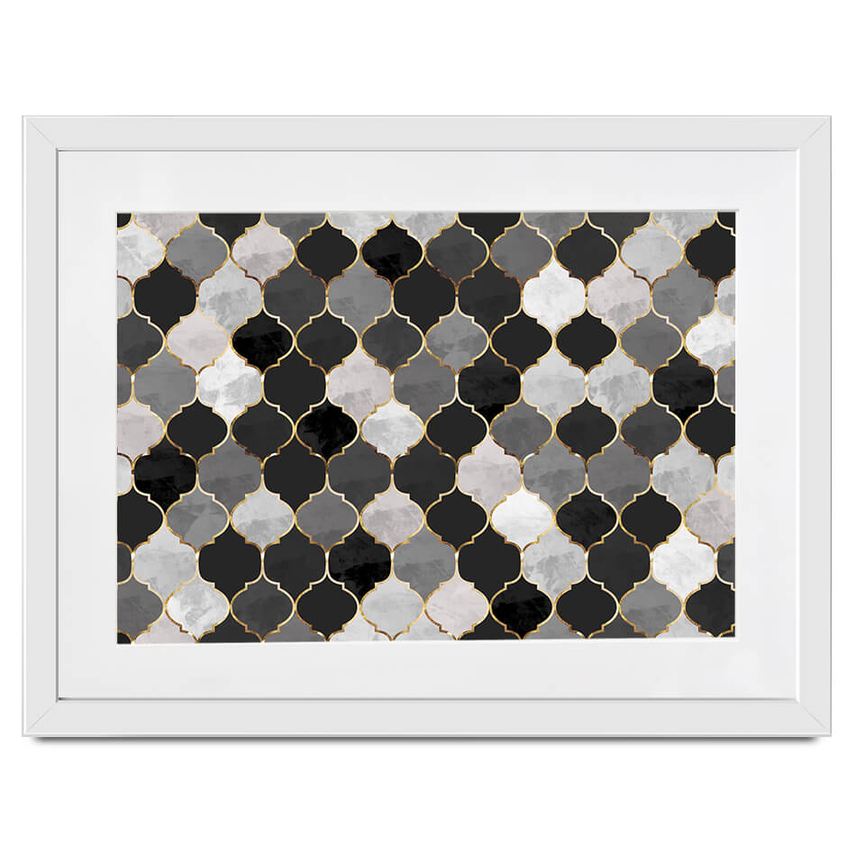 Morrocan Framed Art Print Morrocan Framed Art Print wall art product Sarah Manovski
