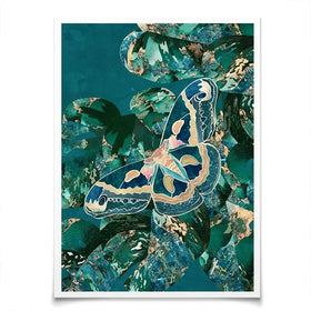 Moth Jungle Art Print Moth Jungle Art Print wall art product Sarah Manovski