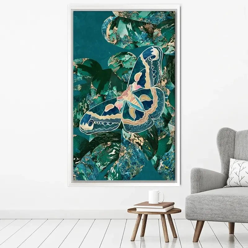 Moth Jungle Canvas Print Moth Jungle Canvas Print wall art product Sarah Manovski
